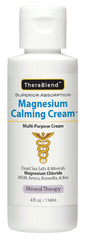 CryoDerm Magnesium Calming Cream 4oz bottle front for gentle hydration after activity