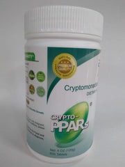 Crypto-PPARs Cryptomonadales tablets close-up for easy daily energy support.