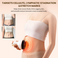 CRYSNATM anti cellulite massage tool aids smoother skin and body shaping.