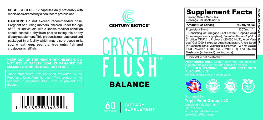 Crystal Flush foot health use image illustrating daily routine benefits