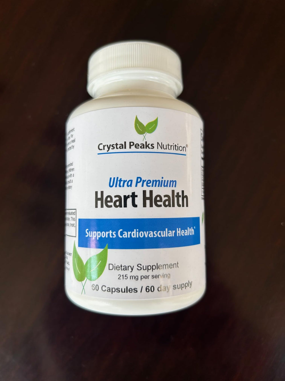 Crystal Peaks artery health diagram highlighting improved blood flow.
