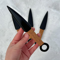 Crystland Meditation Obsidian Knife supports calm focus during practice