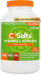 C-Salts Vitamin C powder dissolves easily in water for daily support.