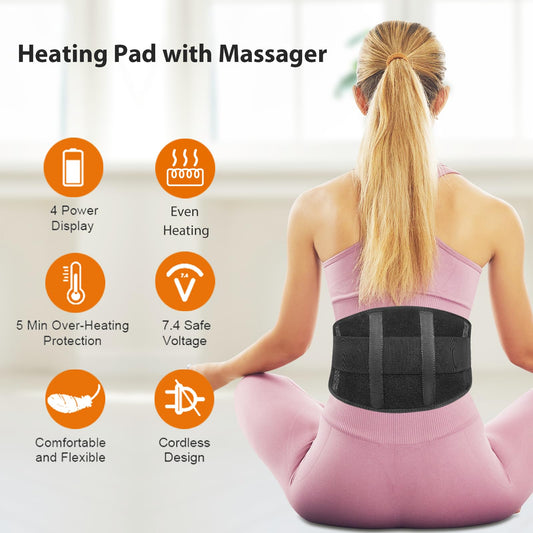 CUEHEAT waist belt adjustable strap ensures secure fit during work