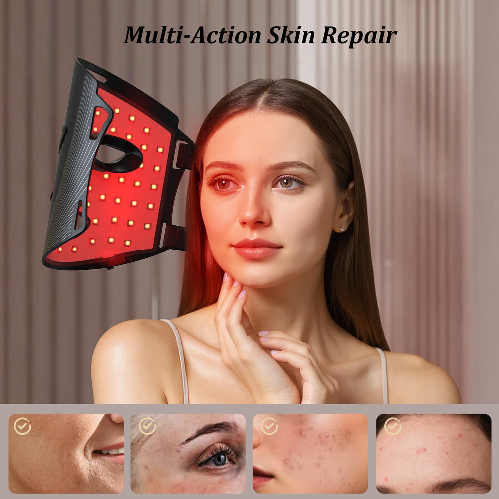 CUEME FDA-cleared face mask with convenient skincare routine.