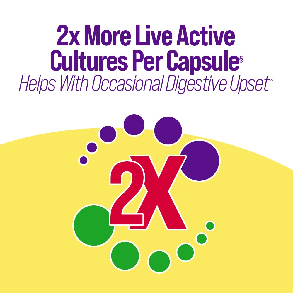 Culturelle daily-use reminder pack demonstrating simple probiotic routine.