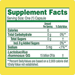 Culturelle gluten-free probiotic capsule image.