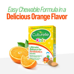 Balanced digestion illustration after probiotic use for kids
