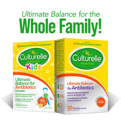 Bright orange Culturelle chewables brightening daily routine