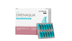 Cumlaude Drenaqua packaging display on kitchen counter for easy daily use
