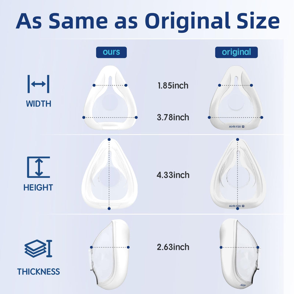 CUORD silicone cushion soft-touch material provides gentle daily wear