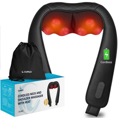 CuPiLo cordless neck massager with portable design for neck relief anywhere