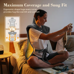 CuPiLo ETL-certified heating pad with safe, even heating