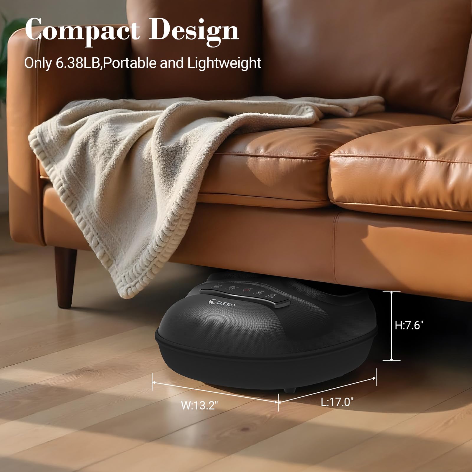 CuPiLo massager includes 30-minute timer for flexible sessions.