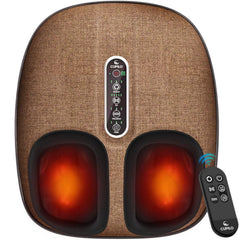 CuPiLo Foot Massager with remote control enables hands-free operation for convenience.