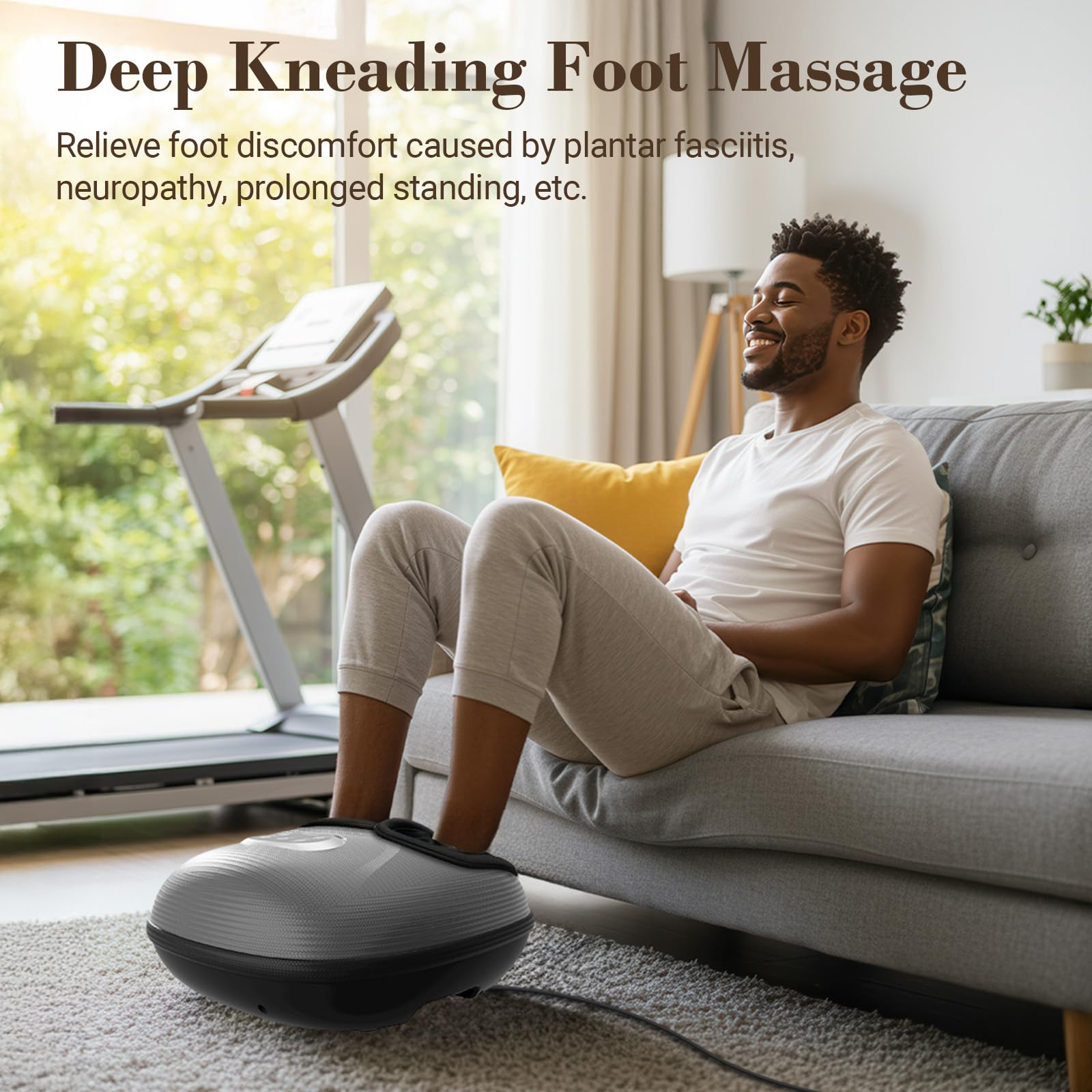 CuPiLo foot massager compression wrap supports targeted arch and heel relief.