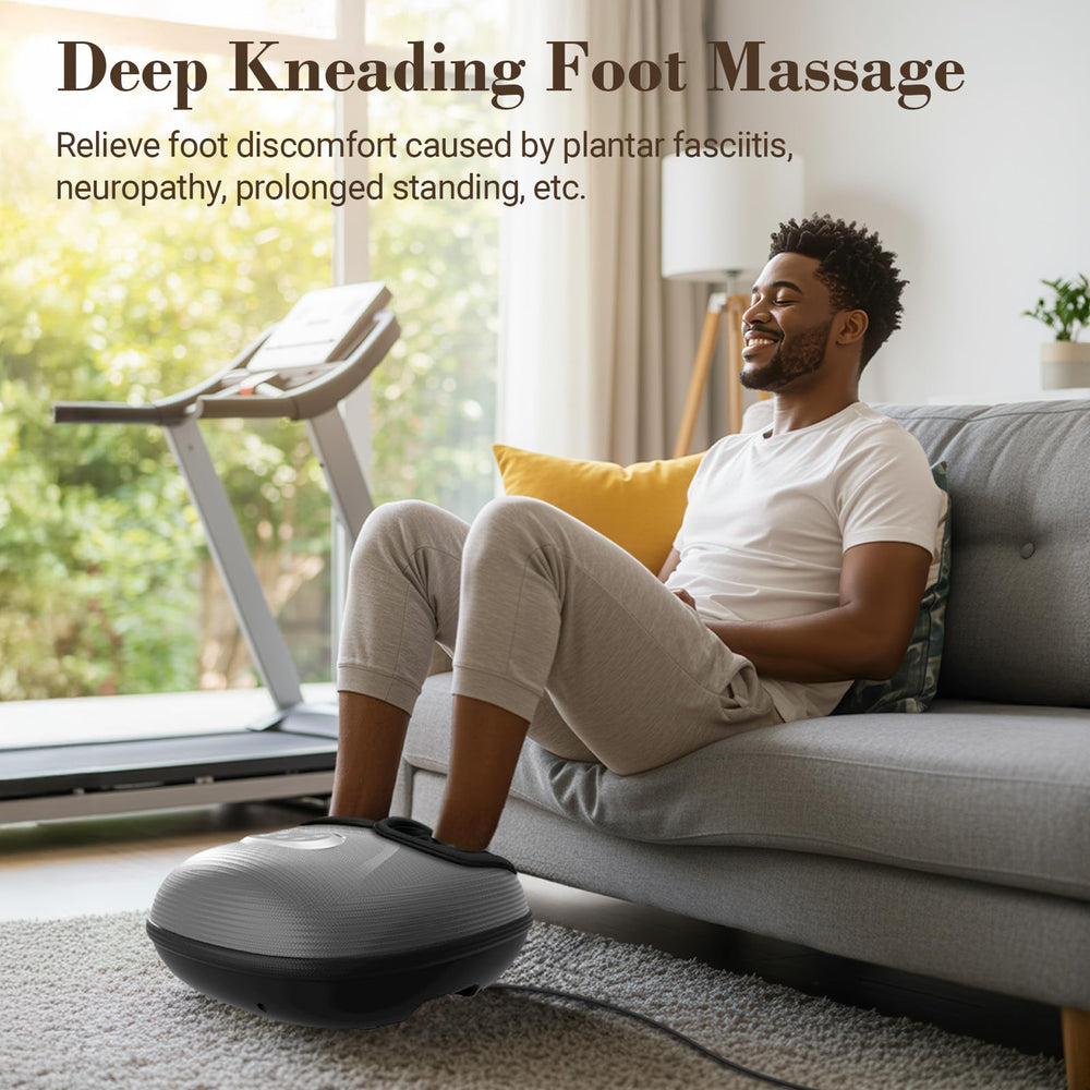 CuPiLo foot massager compression wrap supports targeted arch and heel relief.
