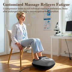 CuPiLo foot massager vibration settings enable customizable recovery sessions.