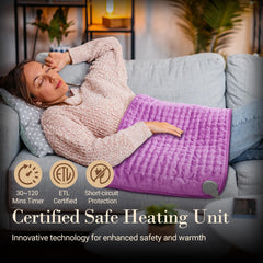 CuPiLo heating pad machine-washable cover for easy care