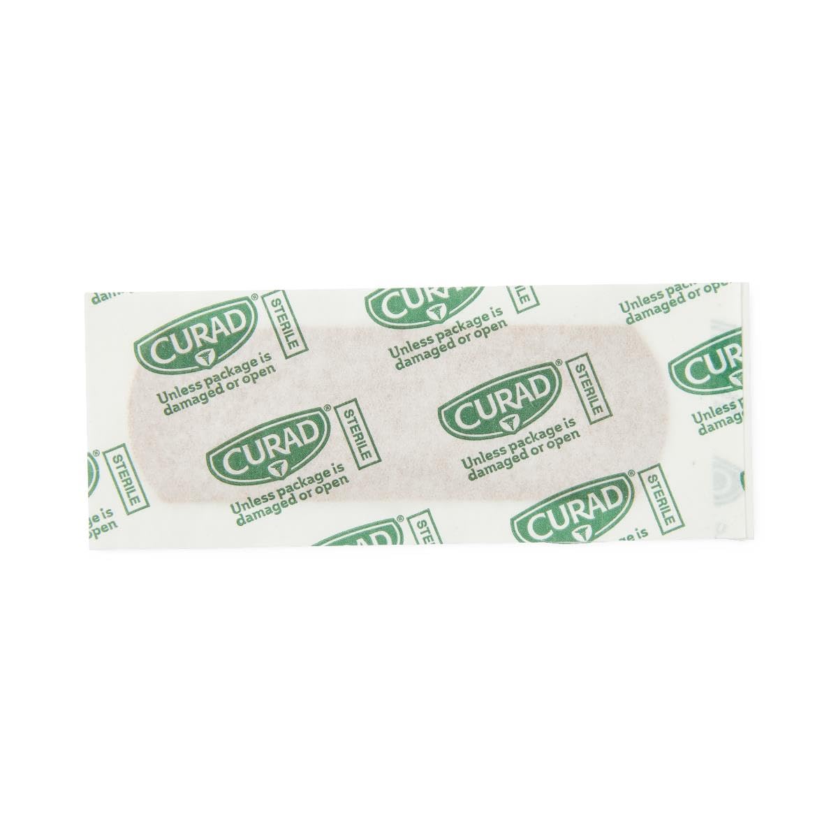 Curad Flex Bandages include a nonadherent pad for gentle removal.