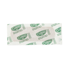 Curad Flex Bandages include a nonadherent pad for gentle removal.
