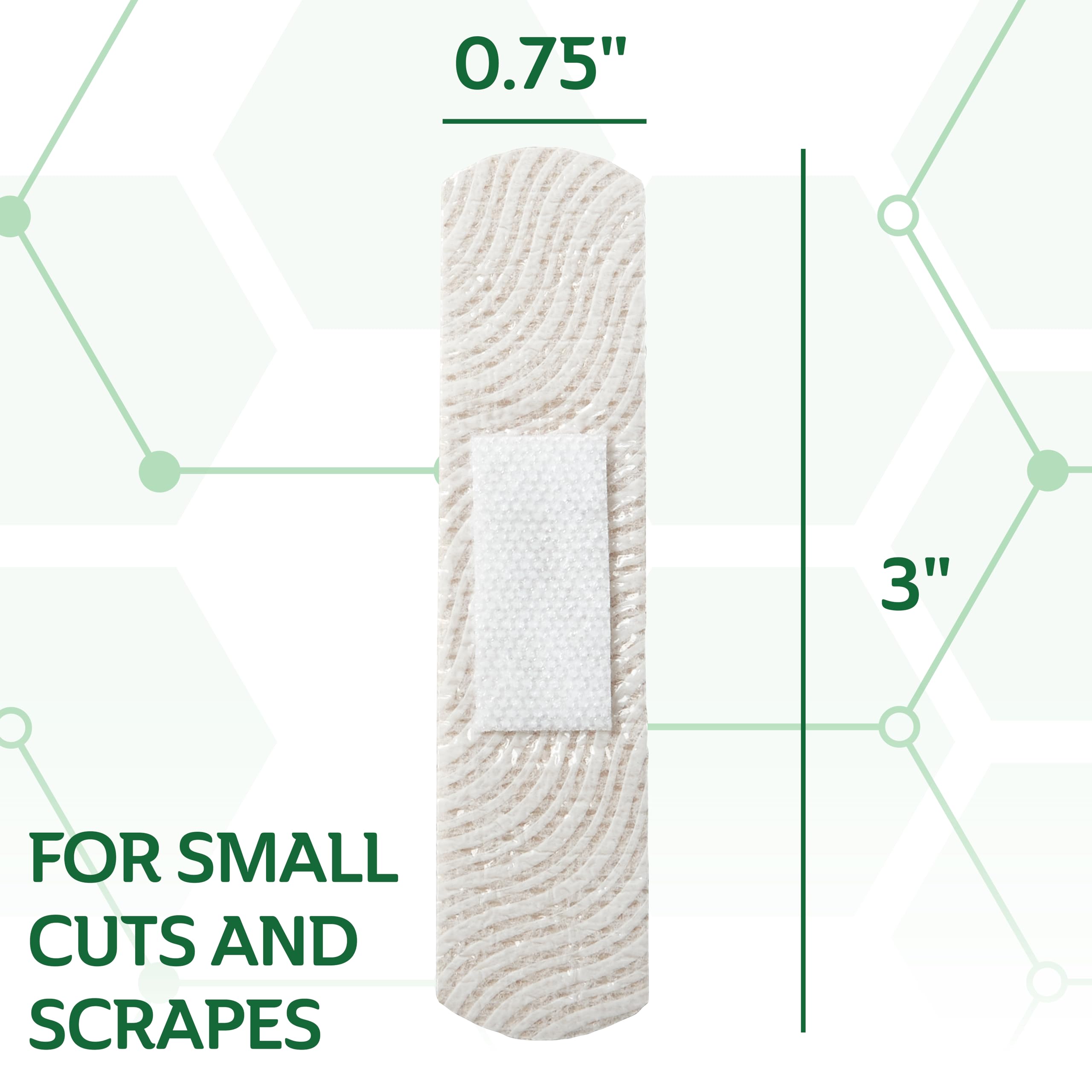CURAD Truly Ouchless bandages flex with the skin's movement.