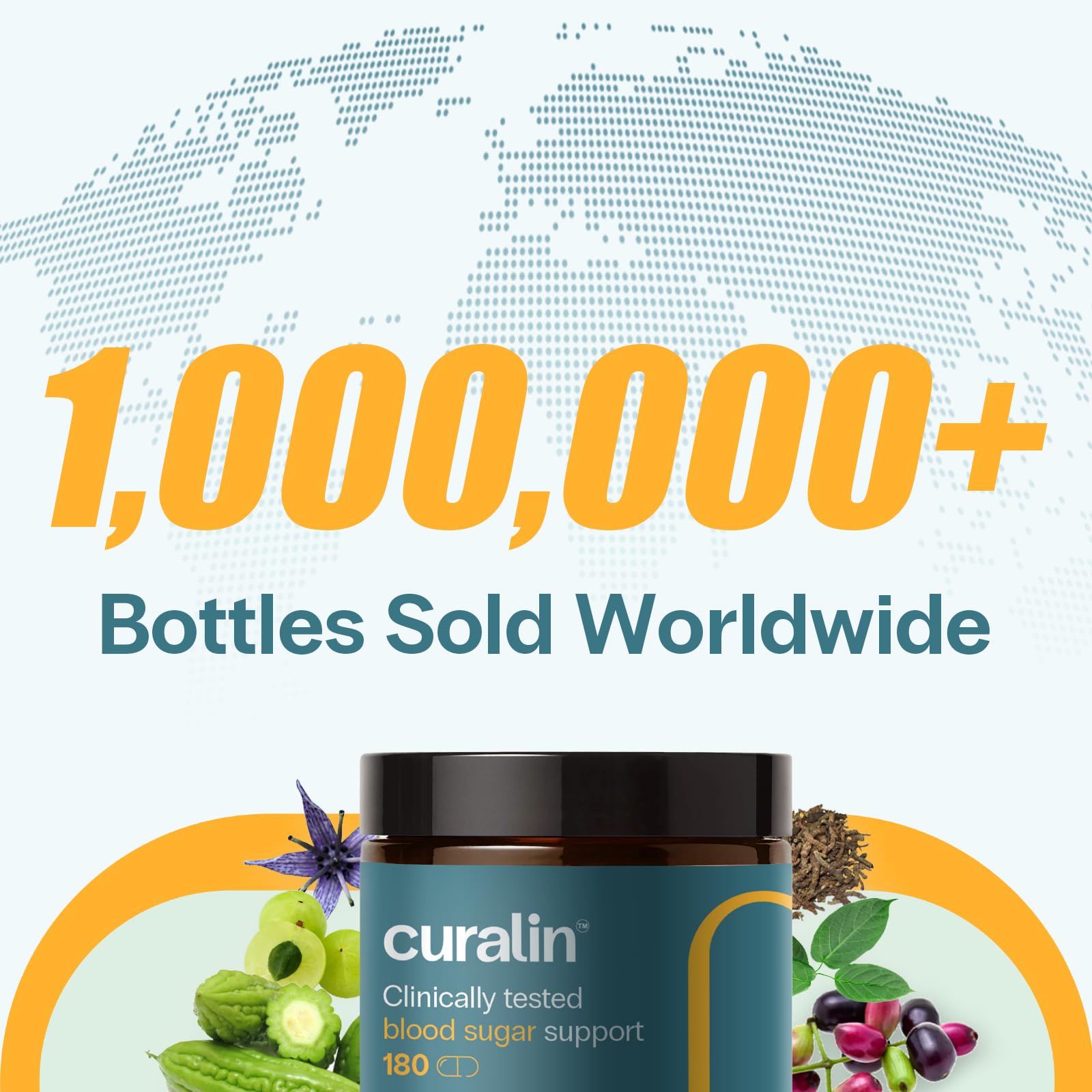 Two-pack Curalin front view ideal for ongoing wellness plan