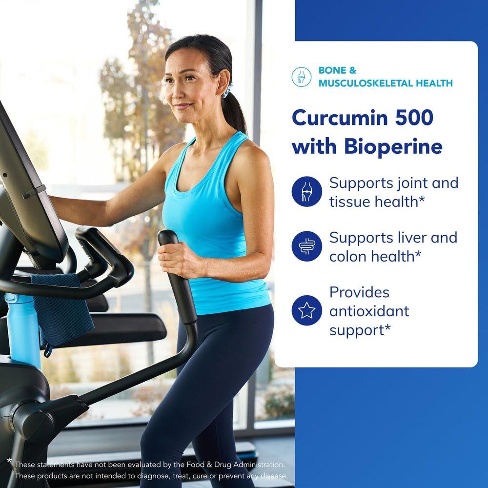 Curcumin 500 Bioperine capsules closeup emphasizing enhanced absorption potential.