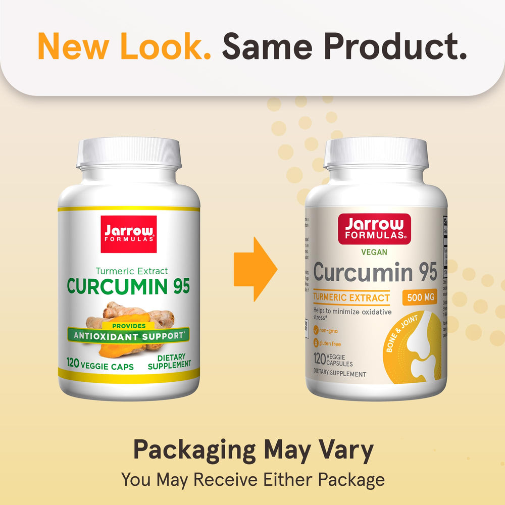 Curcumin 95 capsules closeup showing robust curcuminoids and easy daily use.