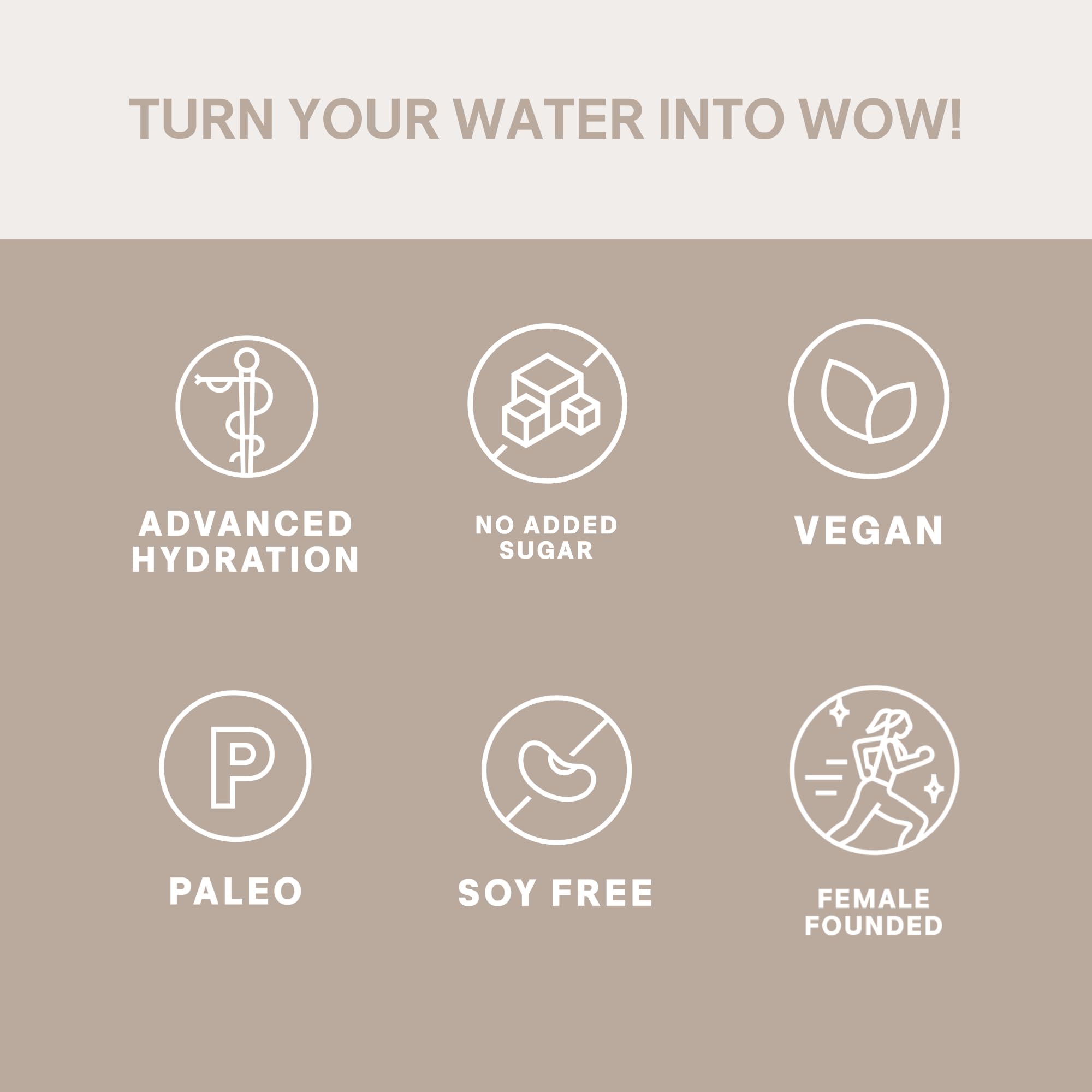 Cure Hydration Blood Orange label close-up shows natural ingredients and no added sugar.
