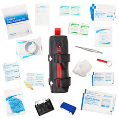 CureIT case features easy-access zippers for quick use