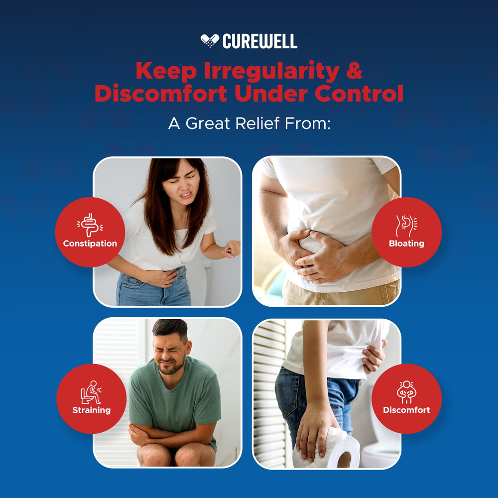 Family-friendly CUREWELL digestive support in a home setting