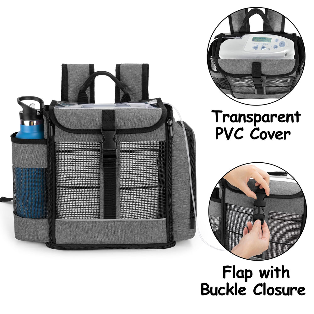 CURMIO interior with secure internal bungee keeps the machine stable.