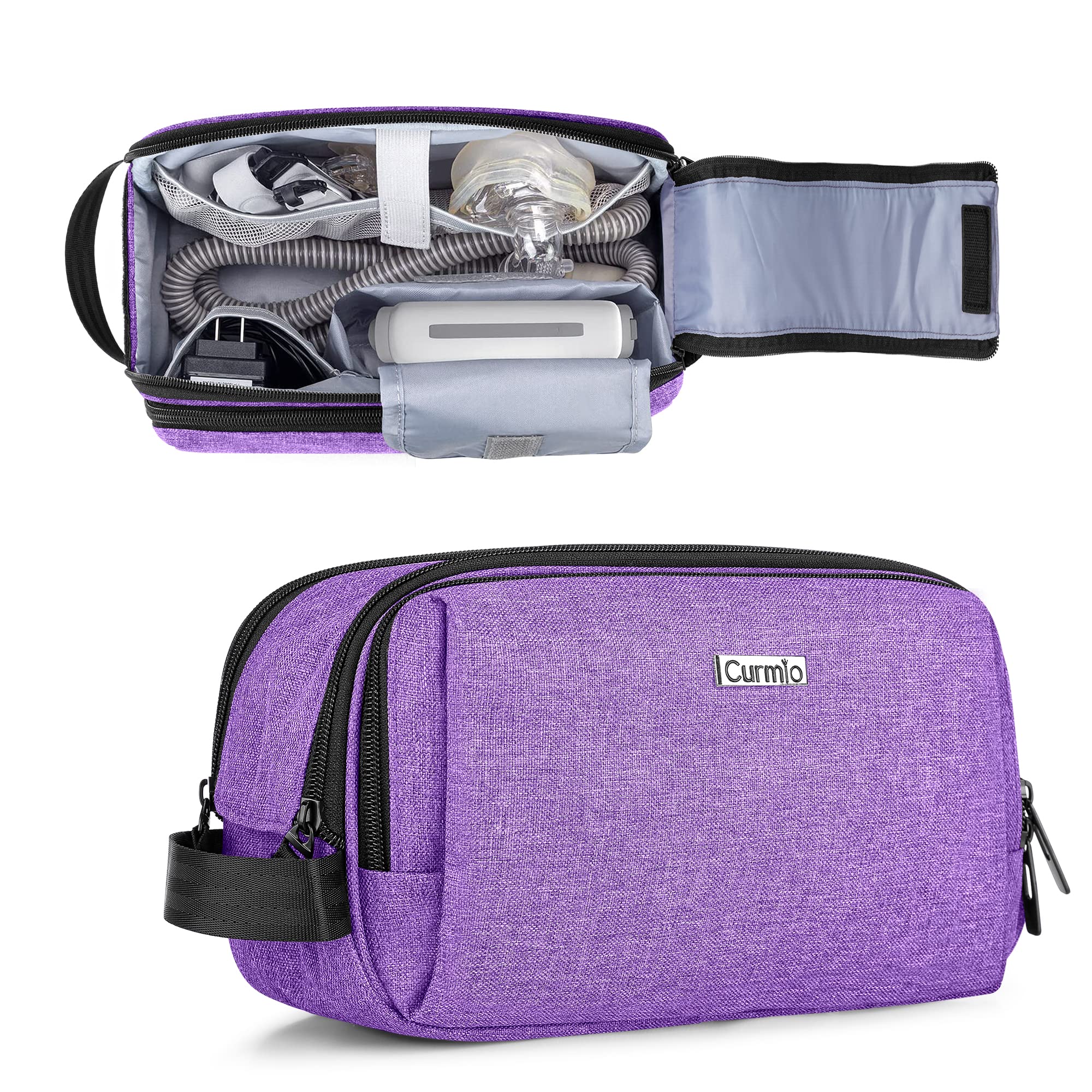 CURMIO CPAP travel bag AirMini layout for secure transport