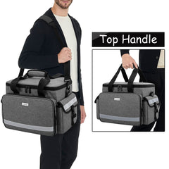 CURMIO medical bag water-resistant nylon keeps essentials protected.