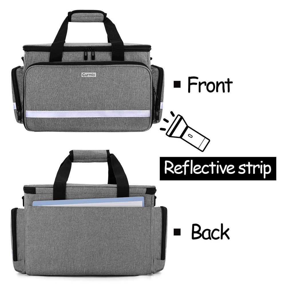 Curmio Nurse Bag detachable shoulder strap for hands-free transport