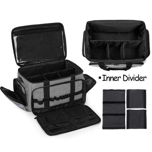 Curmio Nurse Bag main compartment with four-part divider for organized gear