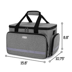 Curmio Nurse Bag reflective strips boost visibility during night visits