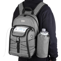 CURMIO POC backpack anti theft back pocket secures valuables.