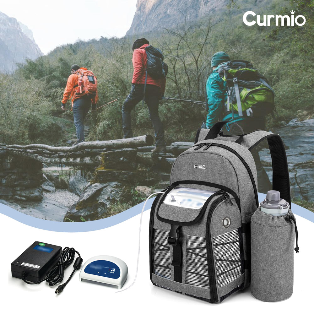 CURMIO POC backpack detachable insulated bottle holder for hydration.