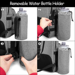 CURMIO POC backpack ventilation mesh assists battery heat dissipation.