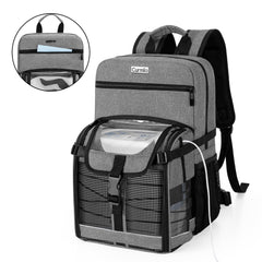 CURMIO travel backpack roomy main compartment fits a 14-inch laptop and more