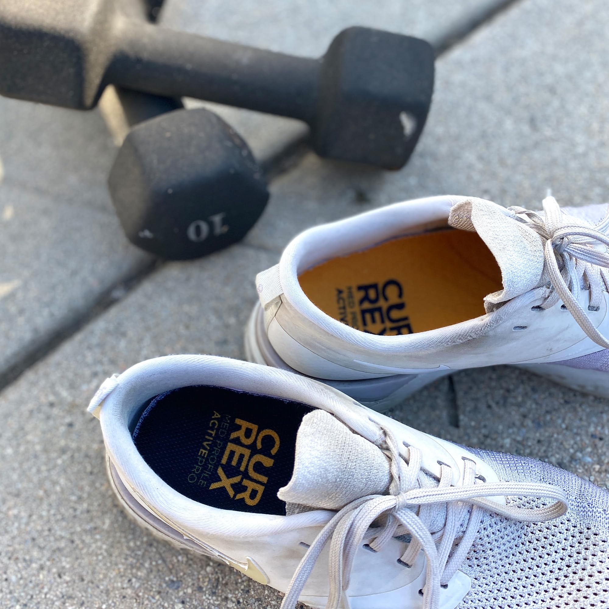 CURREX ActivePro insoles sport-use ideal for walking, running, dancing and gym sessions