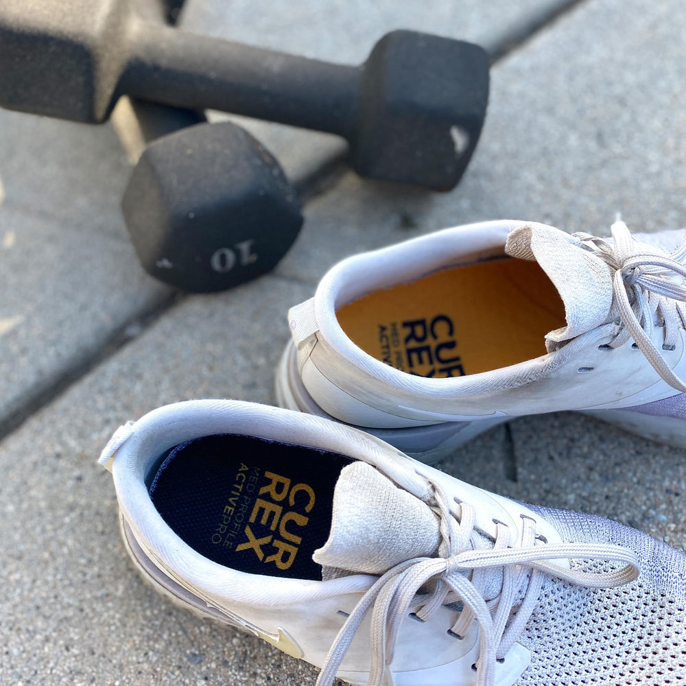 CURREX ActivePro insoles sport-use ideal for walking, running, dancing and gym sessions
