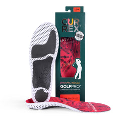 Currex GolfPro insoles arch support enhances balance and stability on the course