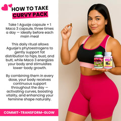 Curvy Fruit black maca capsules for daily balance