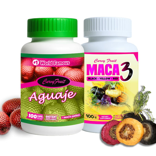 Curvy Fruit bottle front showing Bigger Booty formula for silhouette support