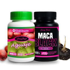 Curvy Fruit Maximum Booty Growth bottle on white background for daily glute-focused supplementation