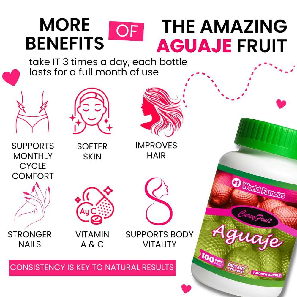 CurvyFruit Aguaje label highlights Amazon origin