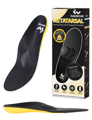 Cushwork metatarsalgia insoles support the ball of the foot for daily comfort.